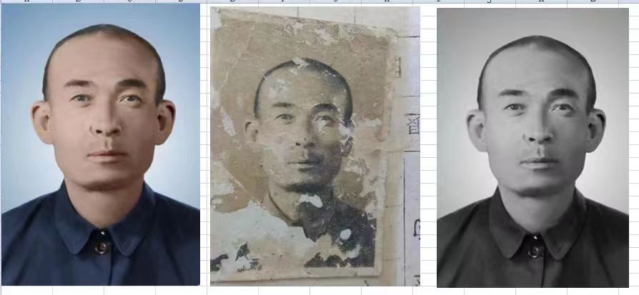 土默特左老照片模糊修复-21